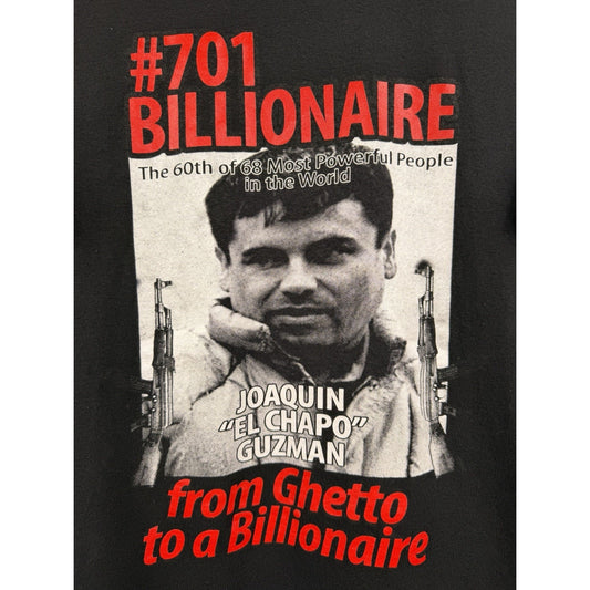 2010 Joaquín El Chapo Guzman Forbes #701 Billionaire Powerful People XL 24x28