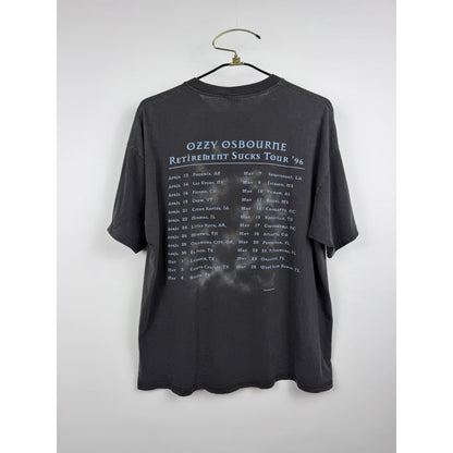 Ozzy Osbourne Retirement Sucks Tour tee, single stitch, 1996, XL