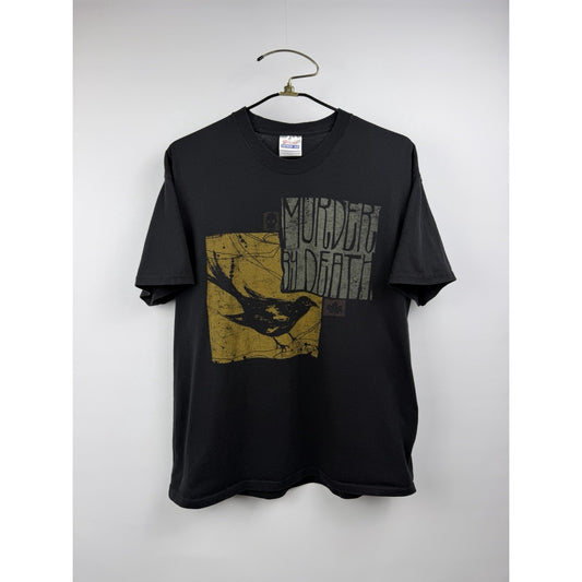 Vintage 2005 Murder by Death Band Tee Vagrant Records Hanes 50/50 RARE XL 23x28
