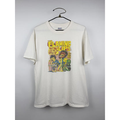 The Flaming Lips Rock N Roll Can Save The World art tee, 2002, XL