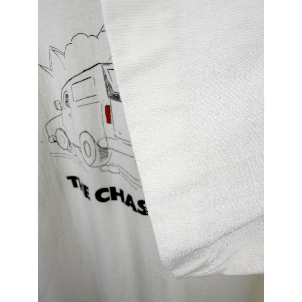 Vintage 90s OJ Simpson The Chase Is Over tee, single stitch, XL