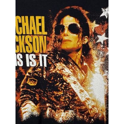 2009 Michael Jackson This Is It tour promo tee, Delta, S