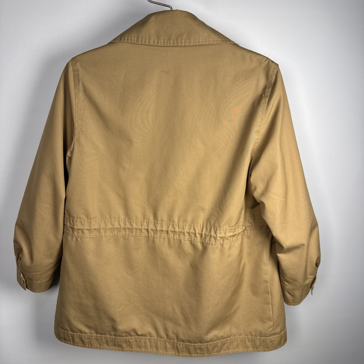 Vintage Herman Kay Khaki Sherpa Chore Work Coat Medium