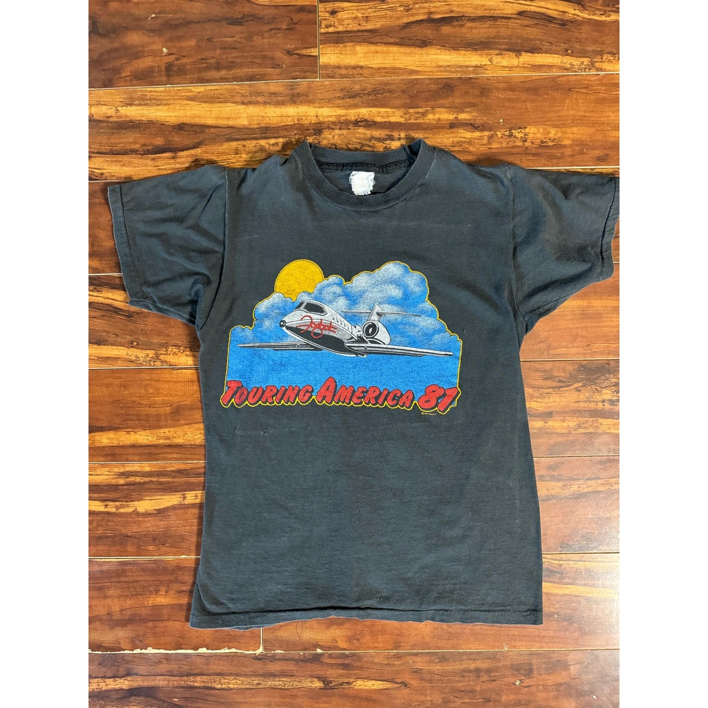 Vintage Foghat Touring America shirt Size Small (1981)