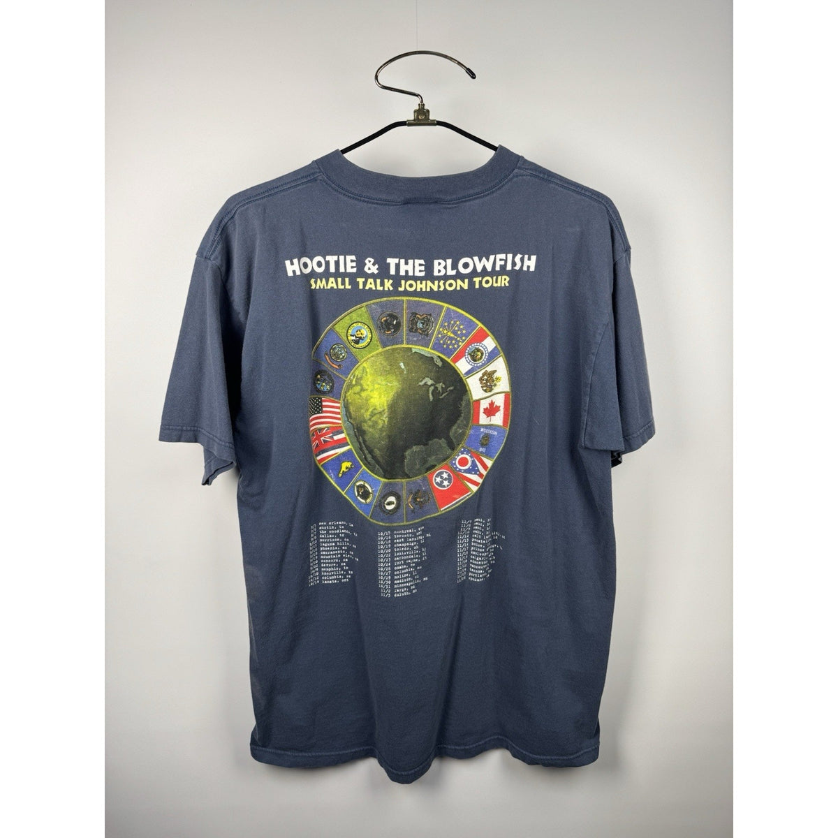 Vintage 1996 Hootie and the Blowfish Small Talk Johnson tour tee, XL