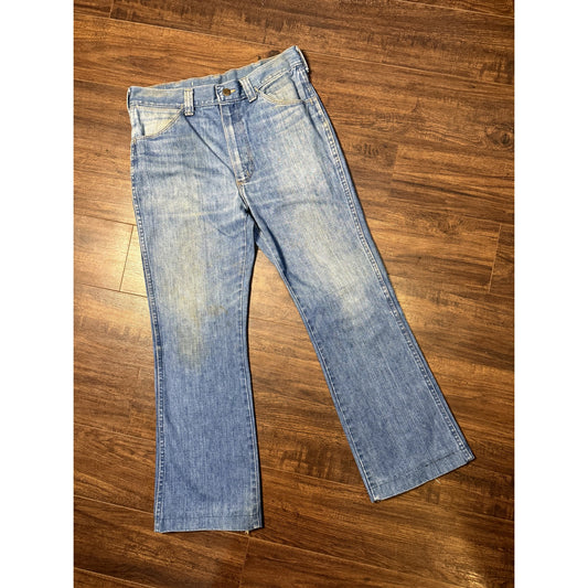 Sedgefield denim flares 33x28 (1970s)