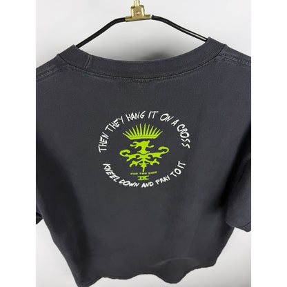 EYEHATEGOD Reality Is Death / For The Sick Charles Manson shirt, 2000s, XL