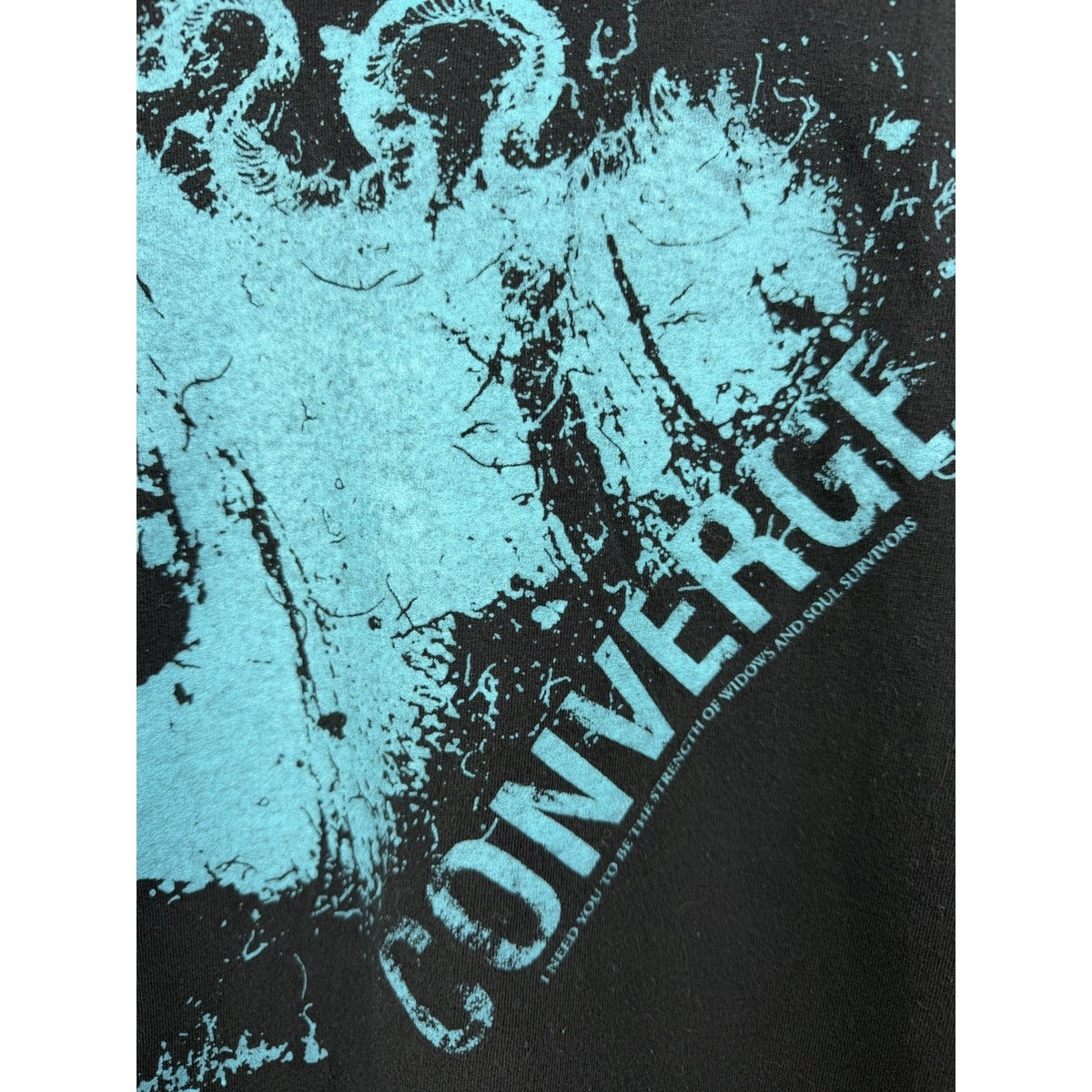 Vintage 2005 Converge Tee VERY RARE Benefit For Syrentha Savio Endowment L 22x29