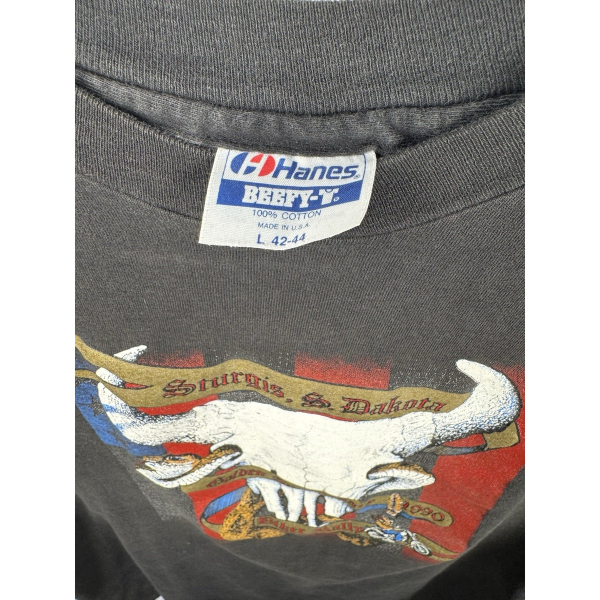 Vintage 90s Harley-Davidson Sturgis 50th Golden Anniversary tee, L