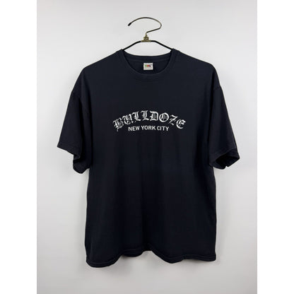 Vintage 2006 Bulldoze NYHC European Beatdown Tour Tee Two Sided FOTL XL 23.5x29