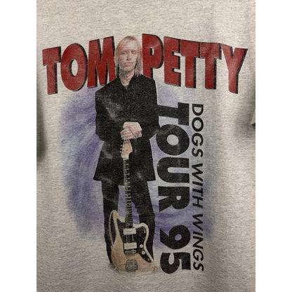 Vintage 1995 Tom Petty Dogs With Wings Tour Double Sided Rare Print Large 22x28