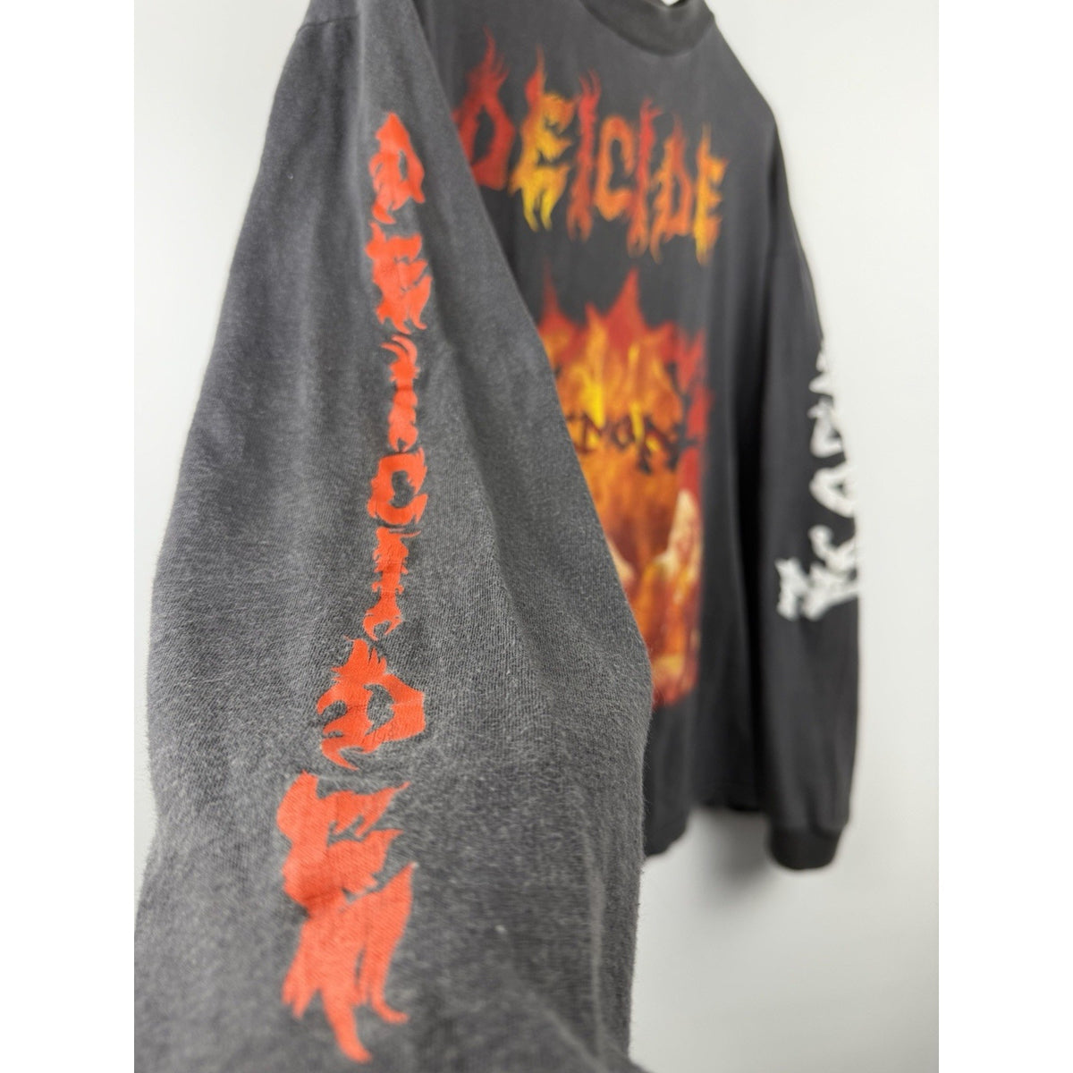 Vintage 1993 Deicide To Kill God and All That Is Holy long sleeve, XL