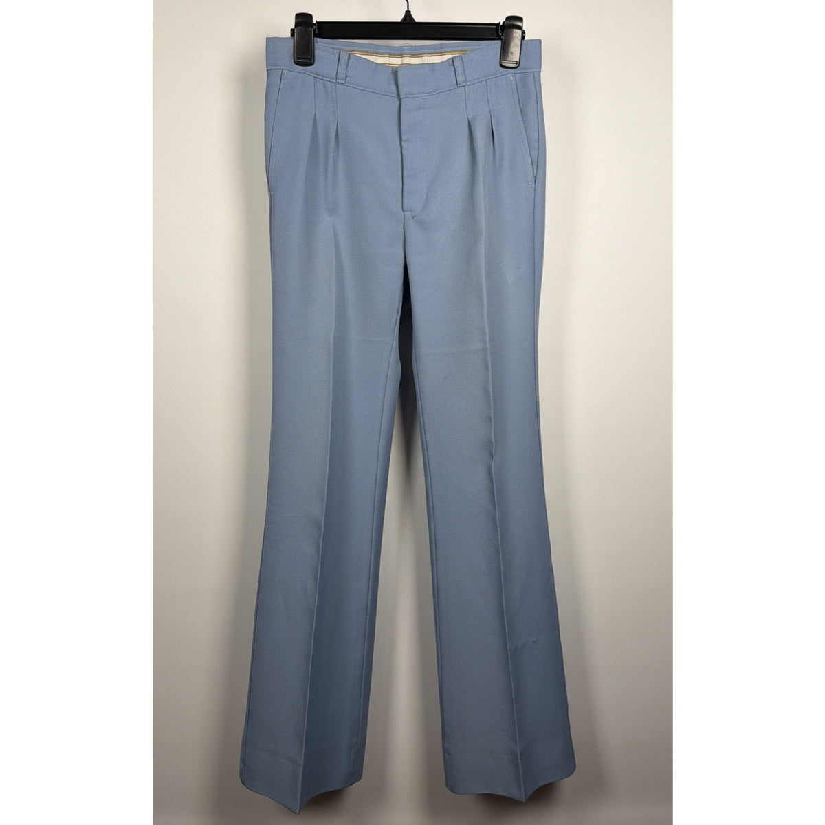 Vtg 70s Angels Flight Tobias Kotzin Light Blue Pants Womens Slim Straight 28x31