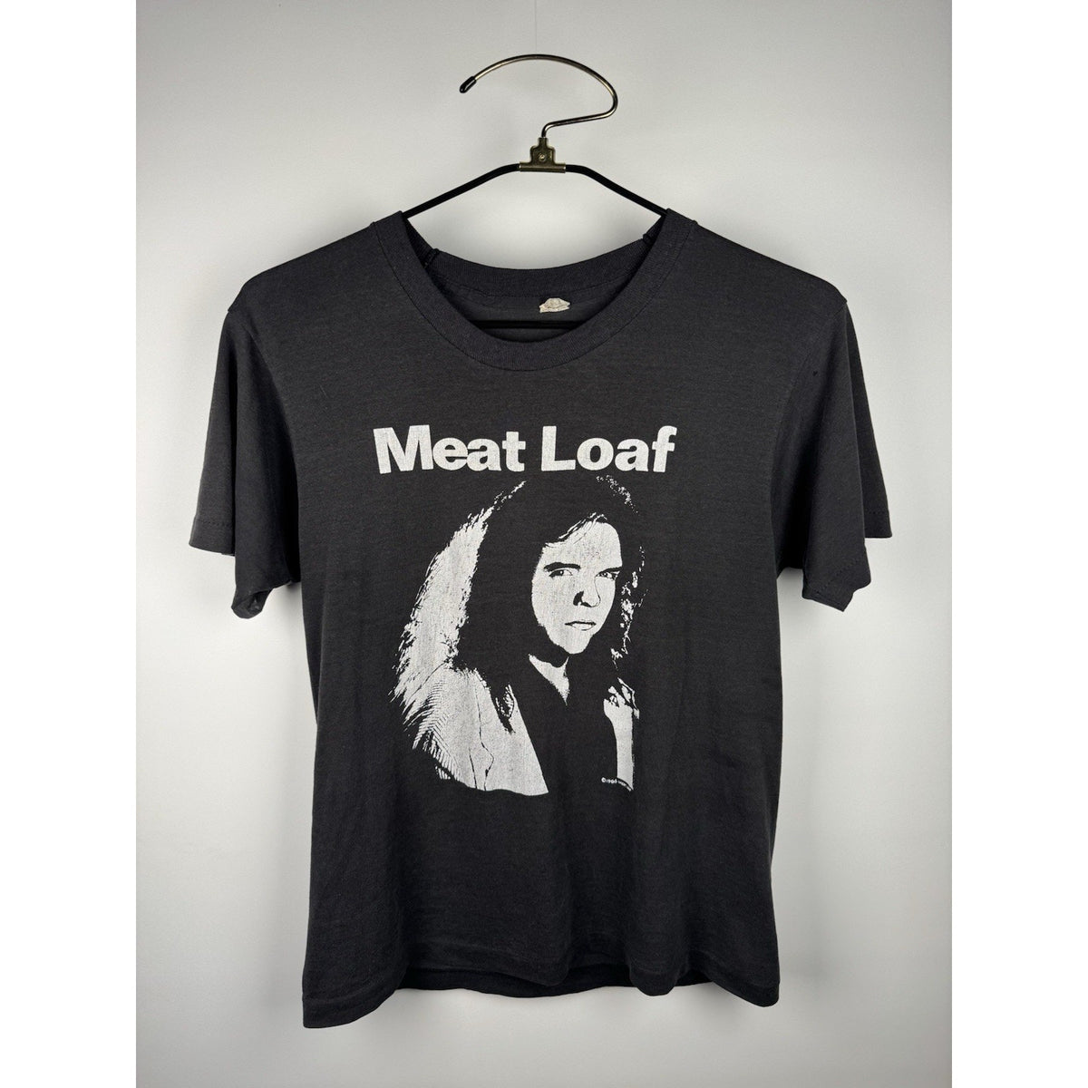 Vintage 1986 Meat Loaf Blind Before I Stop tour tee, Screen Stars, M