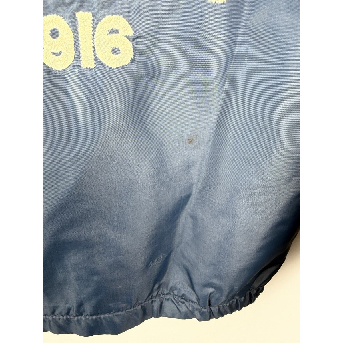 Vintage 1975 Pee Wee Champs Jacket Pla-jac Navy 10-12 Bentley