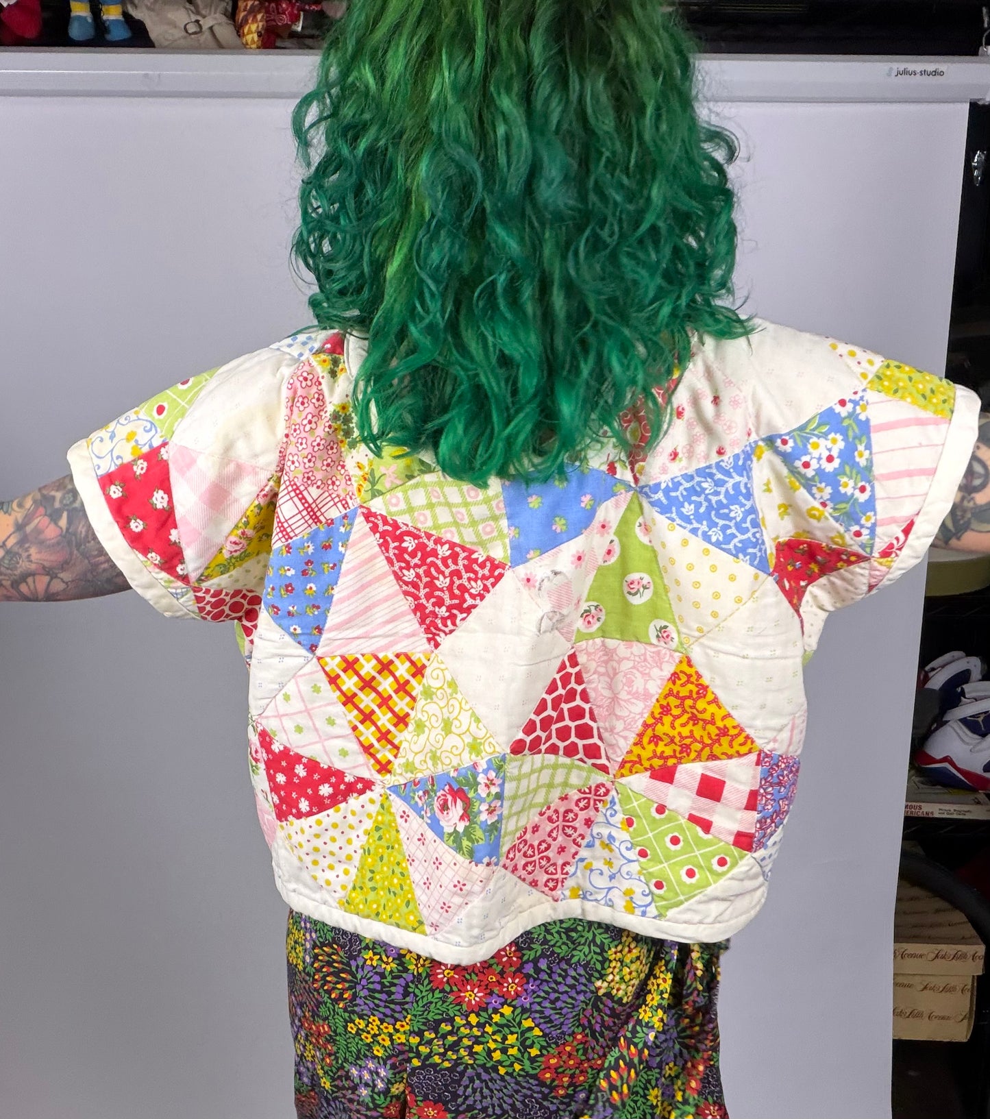 Quilted and Wilted Top (OSFM)