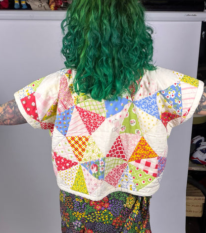 Quilted and Wilted Top (OSFM)
