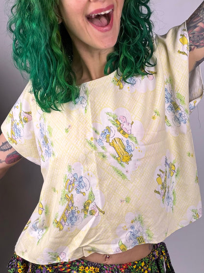 Soft Little Smurf Top (OSFM)
