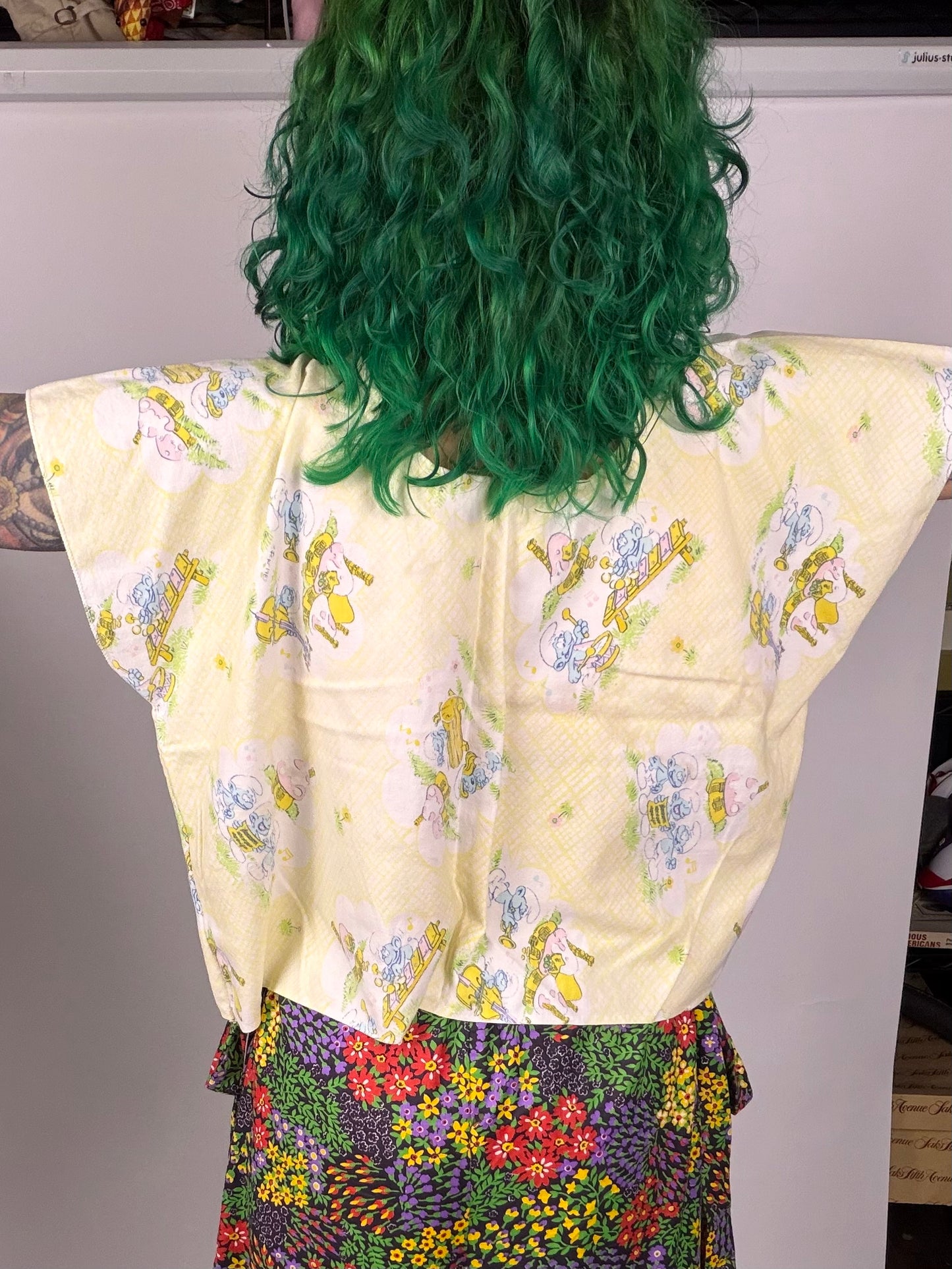 Soft Little Smurf Top (OSFM)