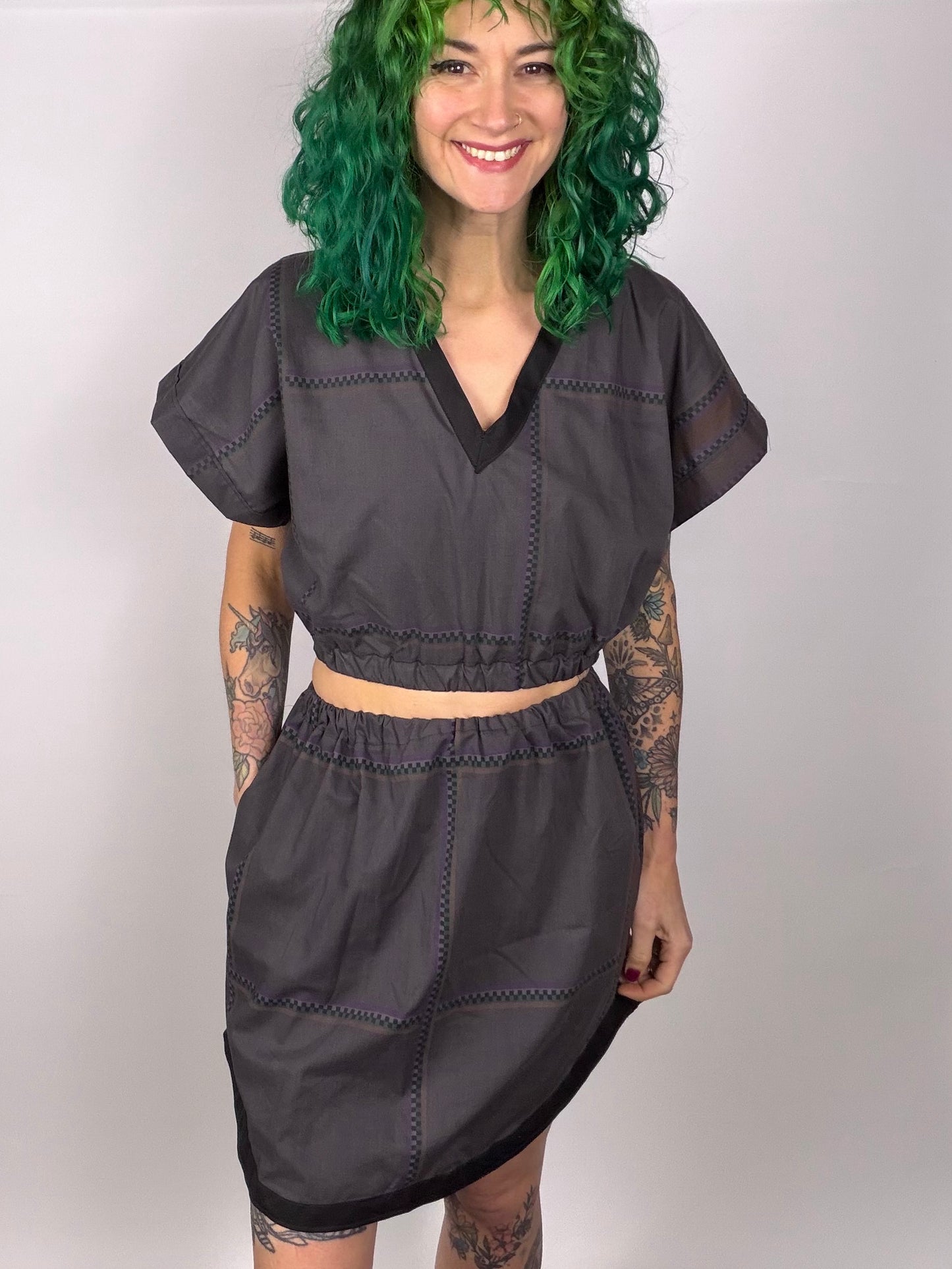 Cute but Cozy Checker Set (XS–M)