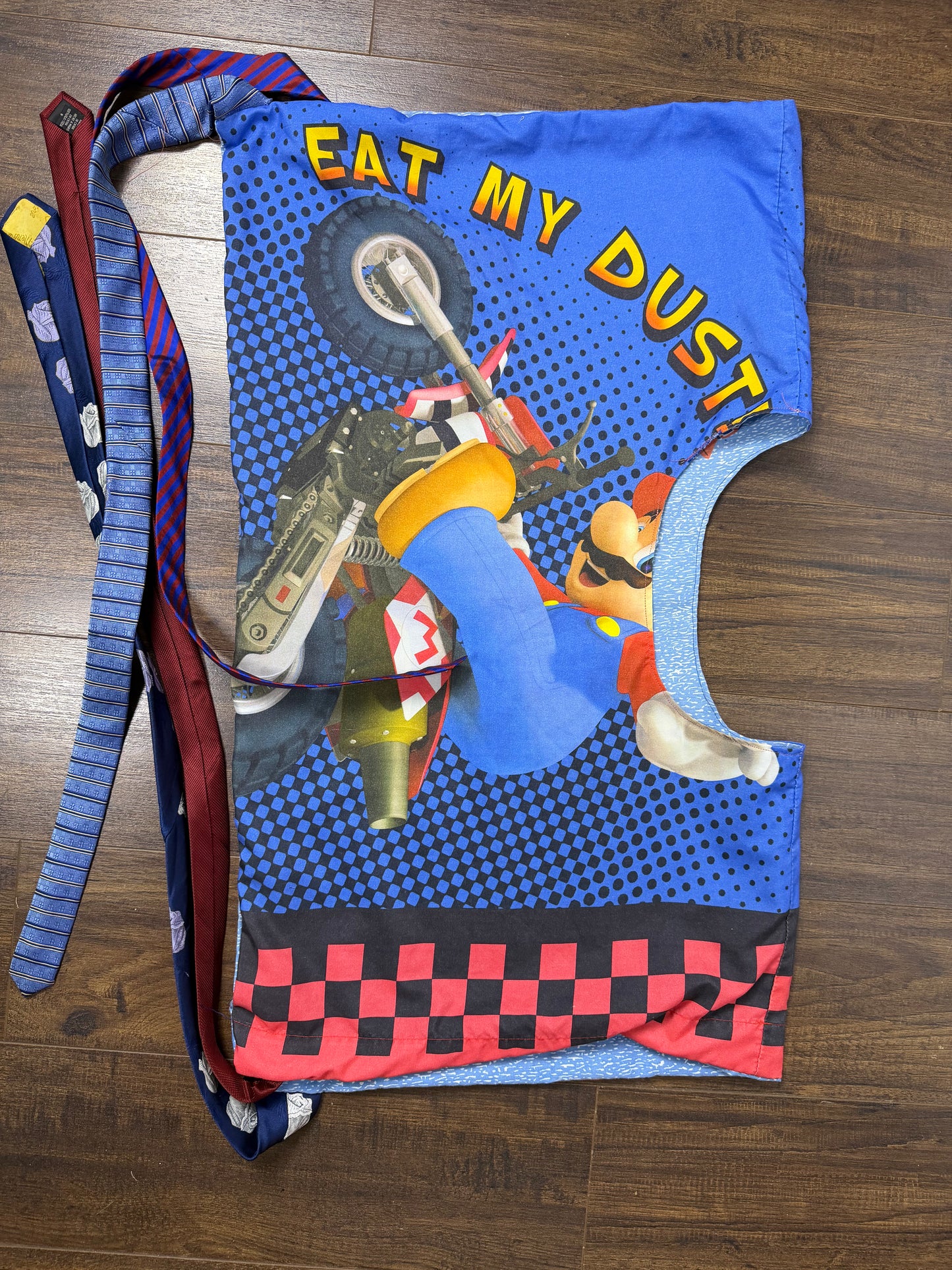 Mario / Baseball Reversible Wrap Top (OSFM)