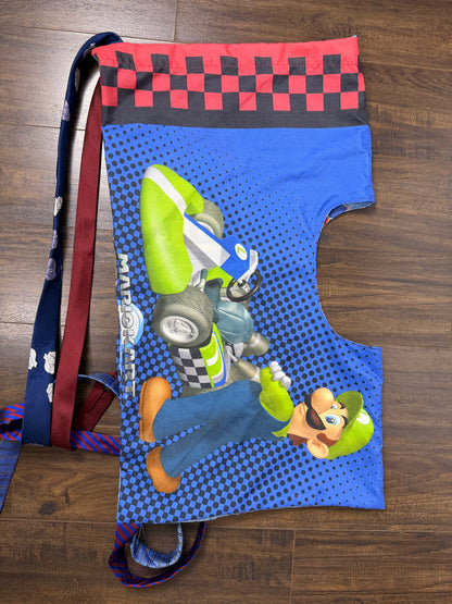 Mario / Baseball Reversible Wrap Top (OSFM)
