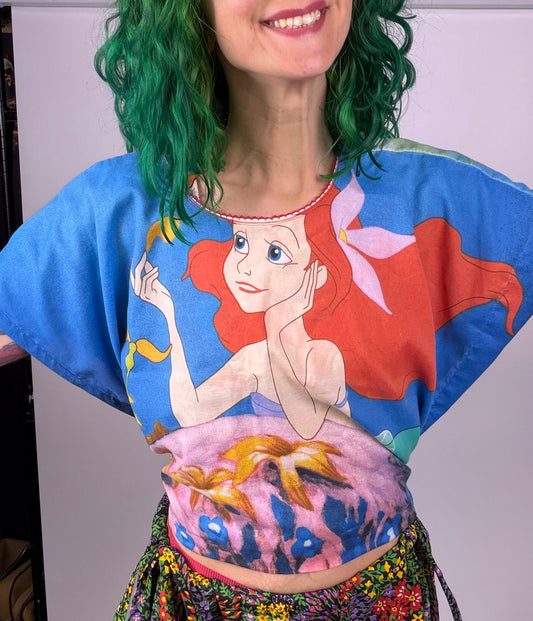 Little Mermaid Wrap Top (OSFM)
