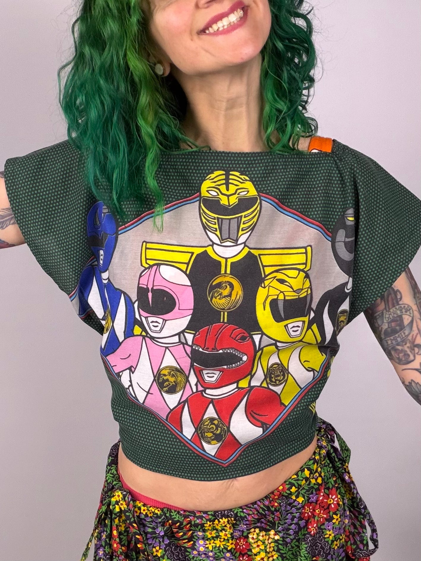 Power Rangers Wrap Top (OSFM)