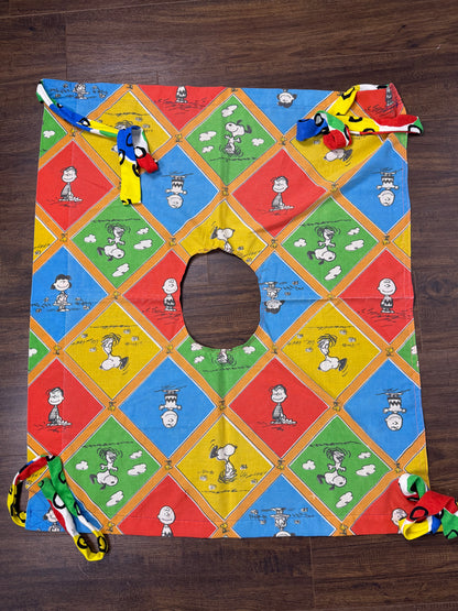 Diamond Snoopy Wrap Top (OSFM)