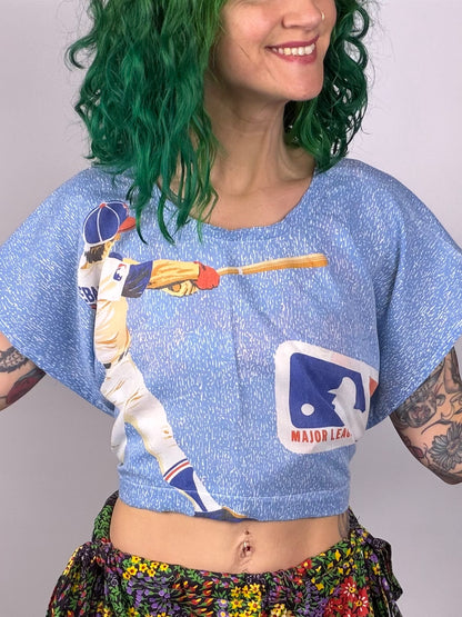 MLB Baseball Wrap Top (OSFM)