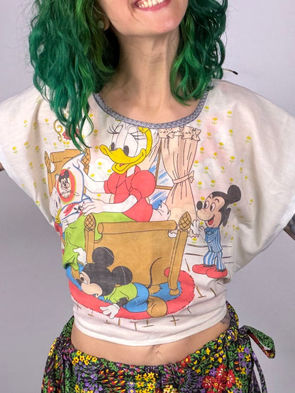Mickey Mouse Wrap Top (OSFM)