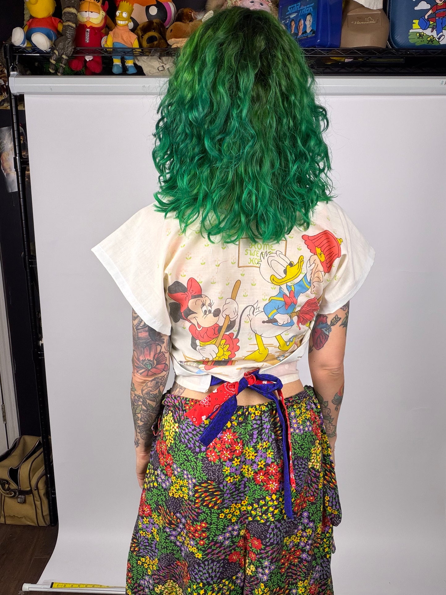 Mickey Mouse Wrap Top (OSFM)