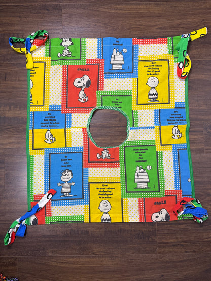 Square Snoopy Wrap Top, Fancy (OSFM)