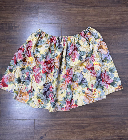 Regal Floral Skirt (Powerful sizes only)