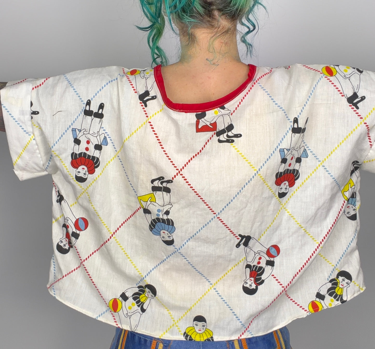Clownin' Around top: S-XXL