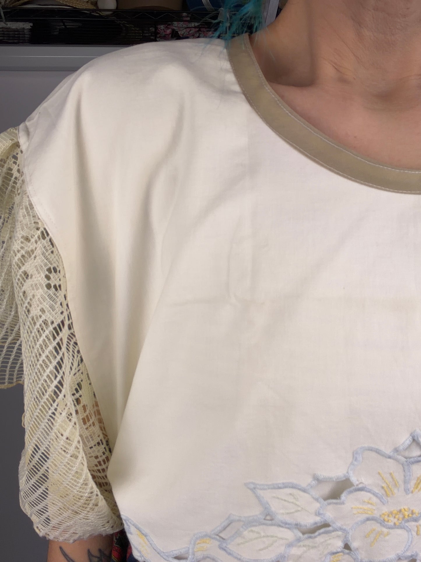 Tied Up with Lace, Super Crop: XS-L
