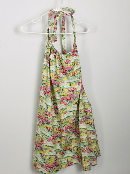 Hawaiian Daydream, backless shortie dress: S-XL