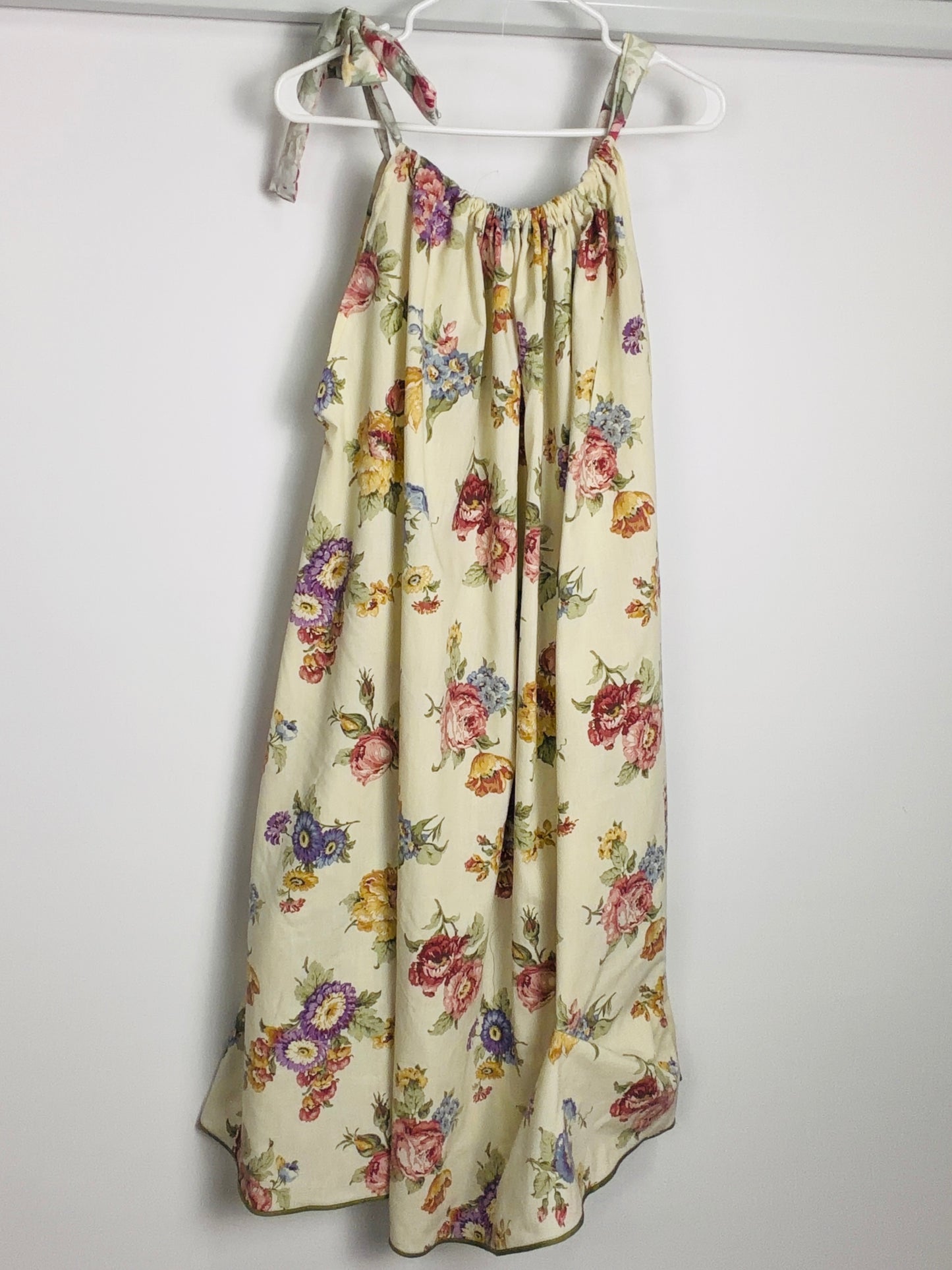 Secret Garden, double-strap maxi dress: OSFM