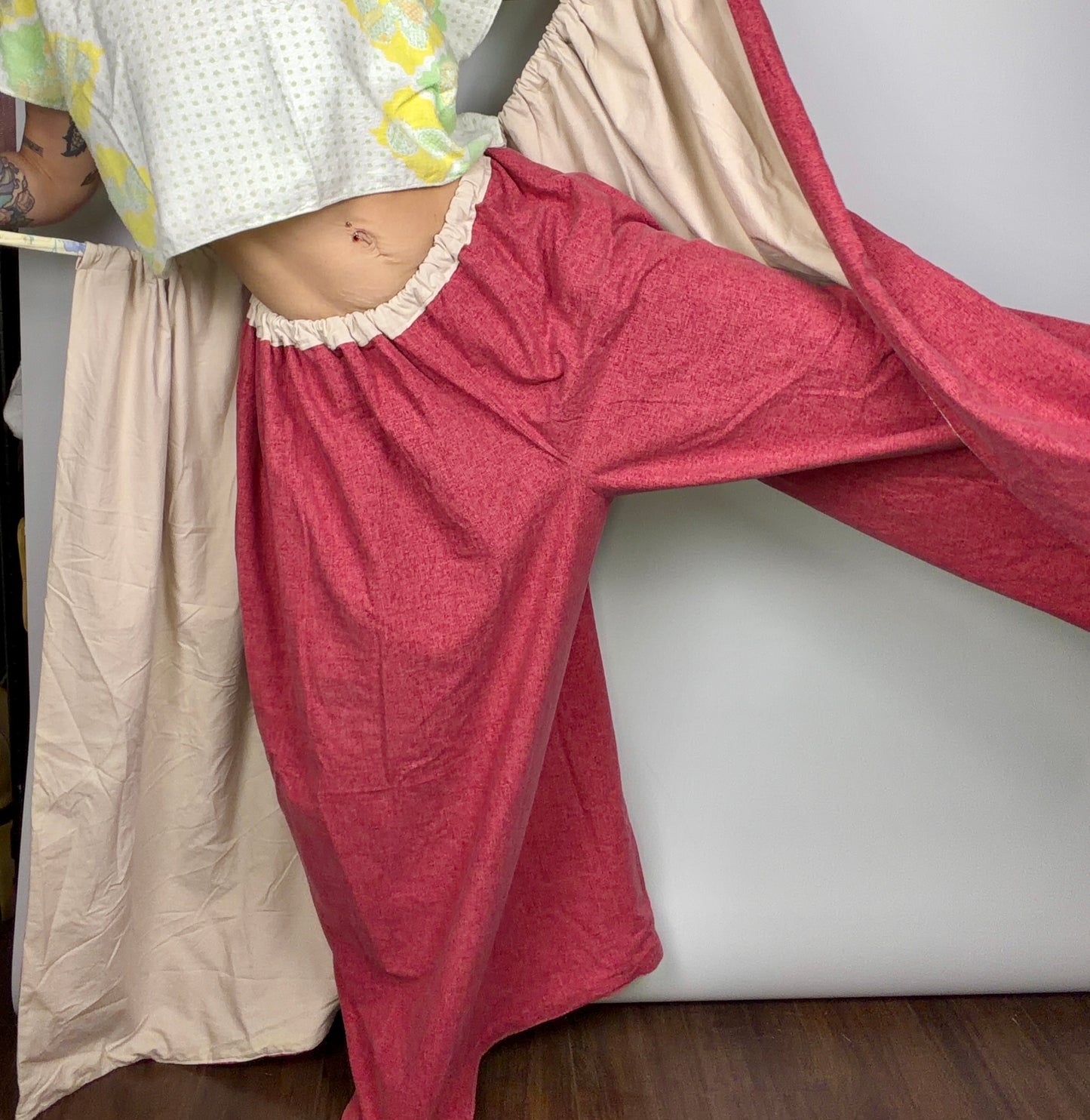 Magic Reversible Wrap Pants: powerful sizes only! L and up