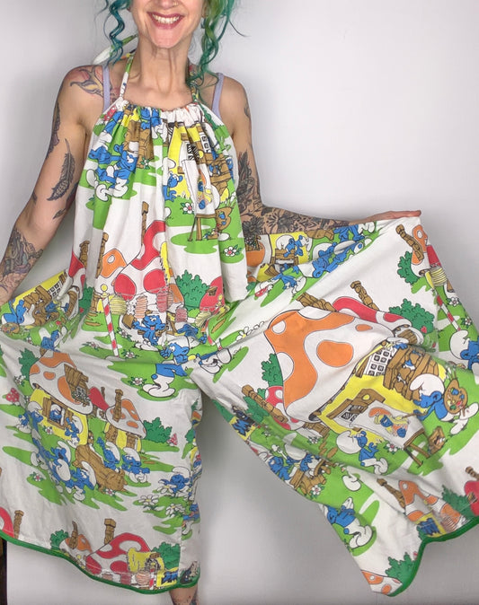 Smurfette Was My Favorite, backless jumpsuit: OSFM