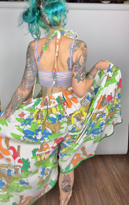 Smurfette Was My Favorite, backless jumpsuit: OSFM