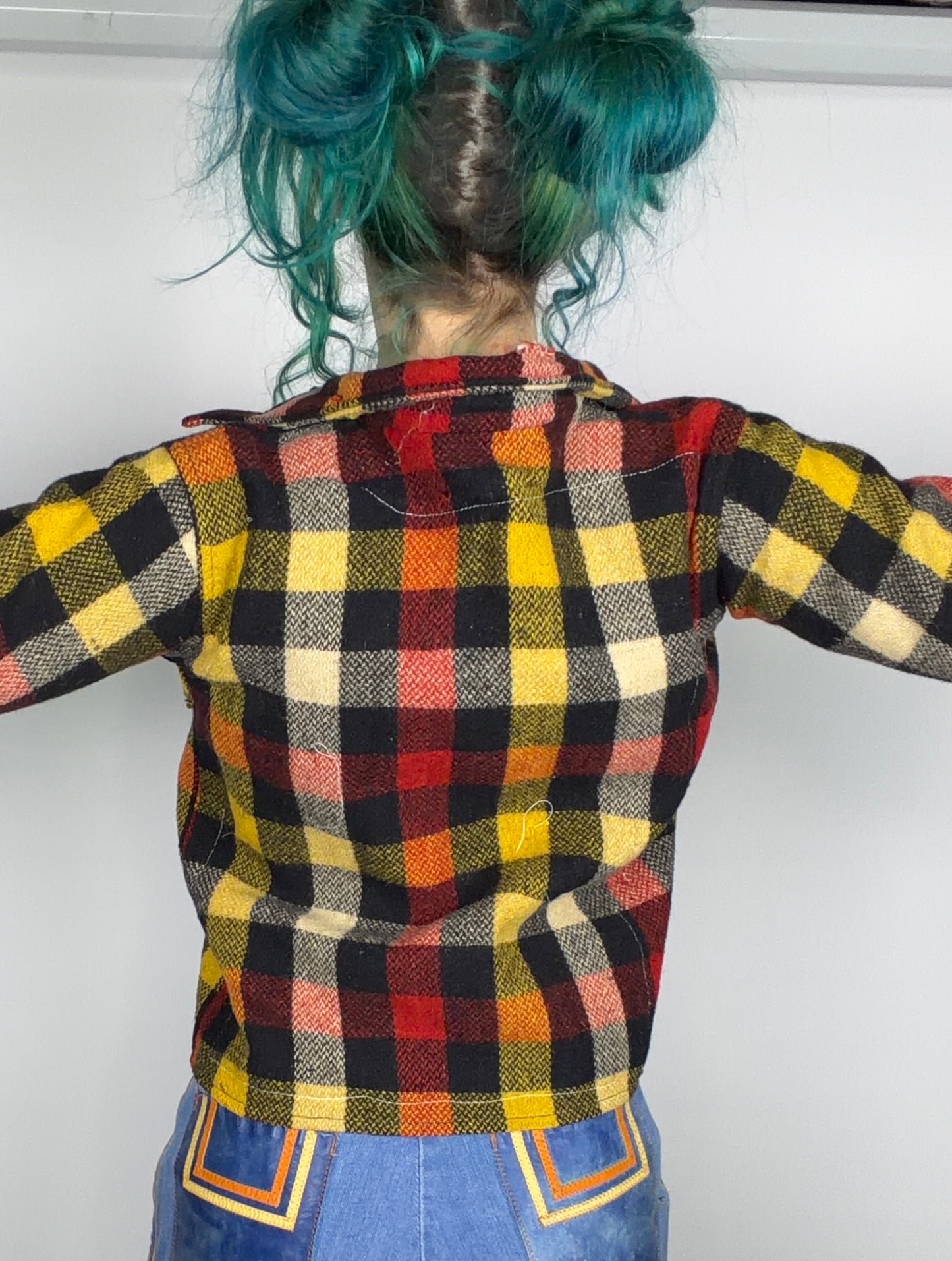 Patch Didn't Quite Work, button up: Youth Large / Adult small