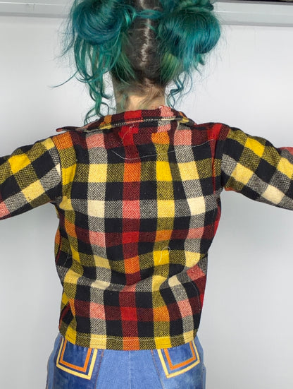 Patch Didn't Quite Work, button up: Youth Large / Adult small