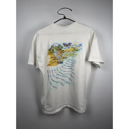 Vintage Jimmy Buffett Tour 2000 Tuesday Thursday Saturday Shirt Tultex XL 23x29