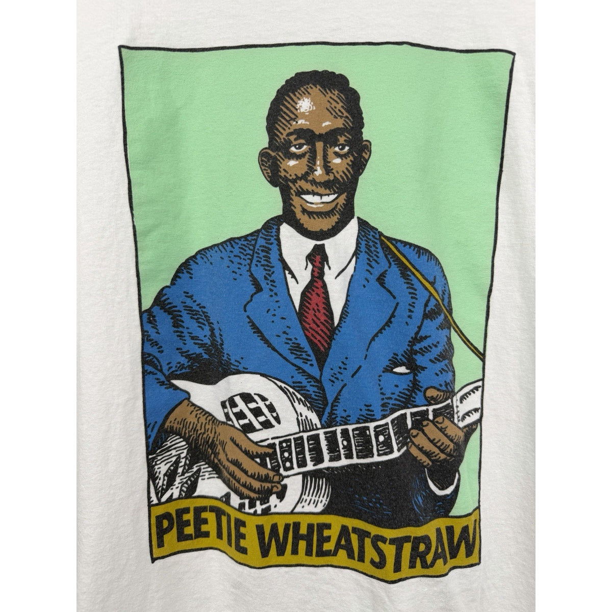 Vintage 2005 Peetie Wheatstraw Devils Son Rare Delta Blues Legend Tee XL 24x31