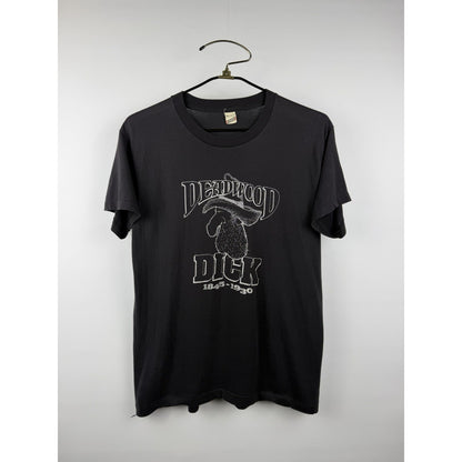 Vintage 80s Deadwood Dick gooner tee, soft and thin, Screen Stars, XL