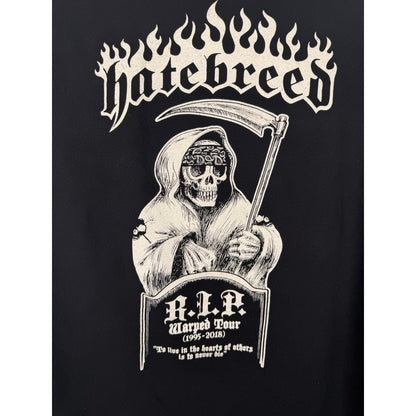 2018 Hatebreed RIP Warped Tour Double Sided Only Sold At Warped Tour XL 23x28