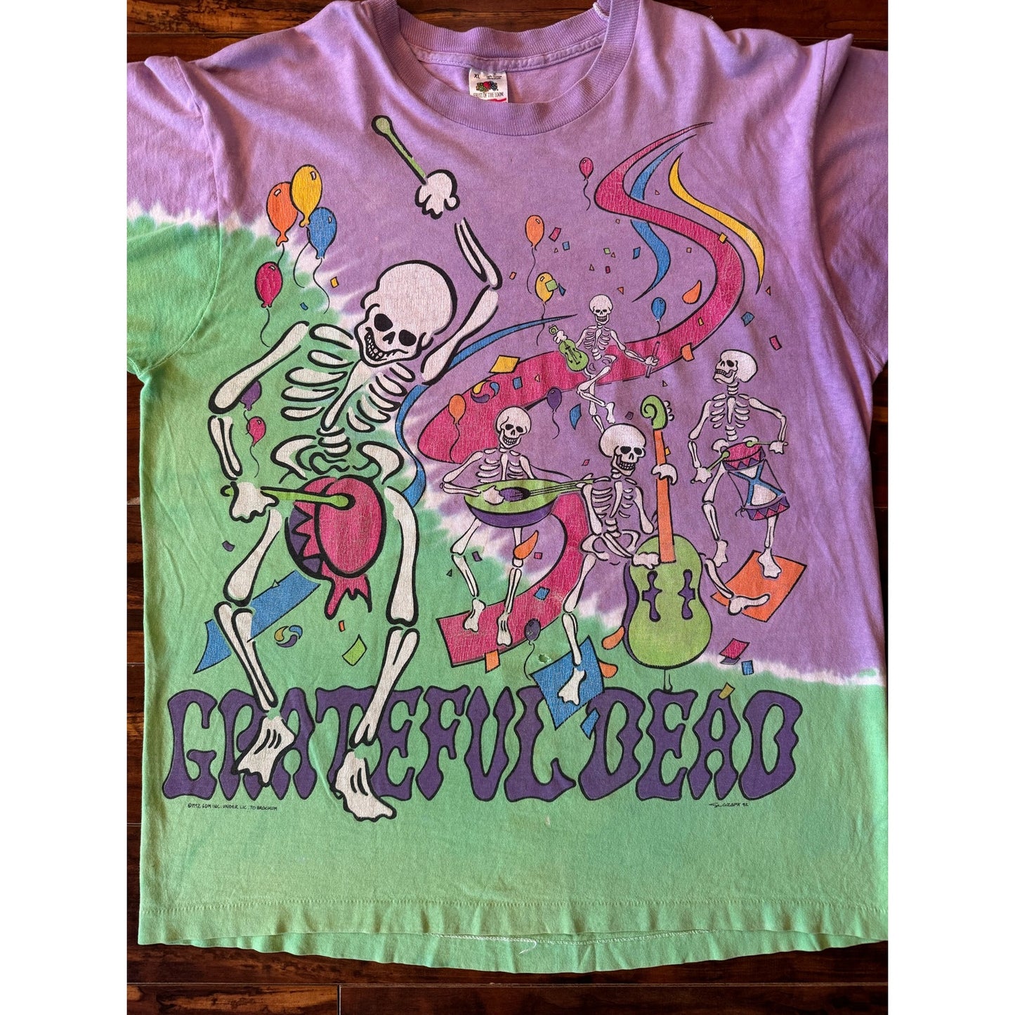 Vintage 1992 Grateful Dead New Year’s Eve Oakland Coliseum shirt FOTL tag size XL RARE