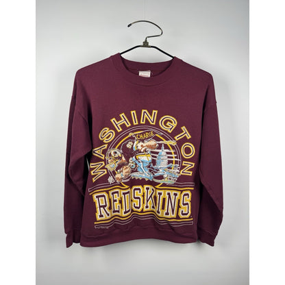 Vintage 1988 Rare Washington Redskins Charge NFL Football Crewneck Large 23x25