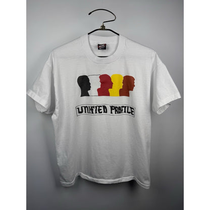 Vintage 90s Unified Profile Uni-World As One unity tee, XL